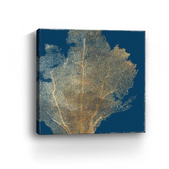 Gold Coral I Canvas Giclee